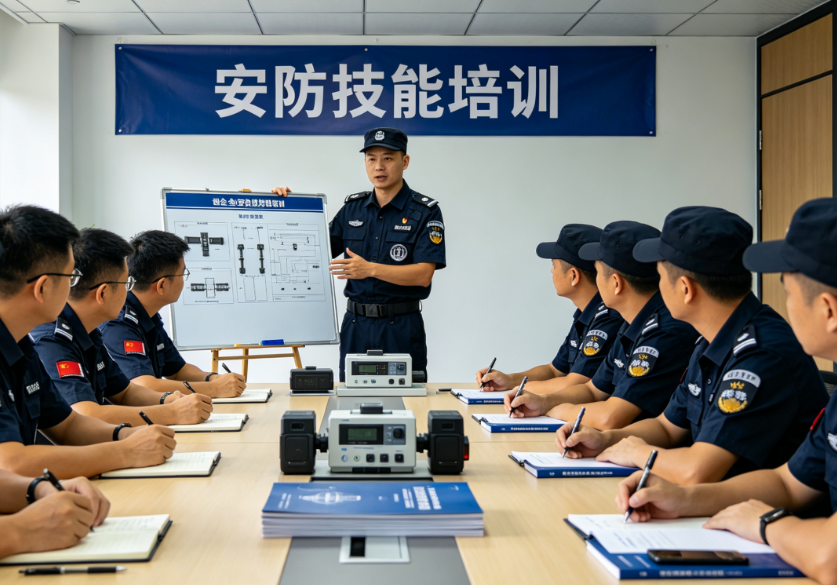珠三角产业园物业全员安防技能落地培训案例(图1) 产业园物业全员安防技能落地培训案例(图1)